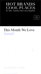 Mobile Screenshot of hotbrandscoolplaces.com